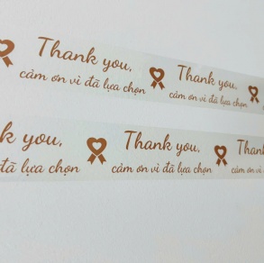 Băng keo ít ồn có in logo